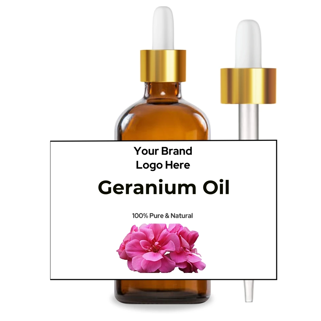Geranium (Pelargonium) Premium Private Label OEM Essential Oil