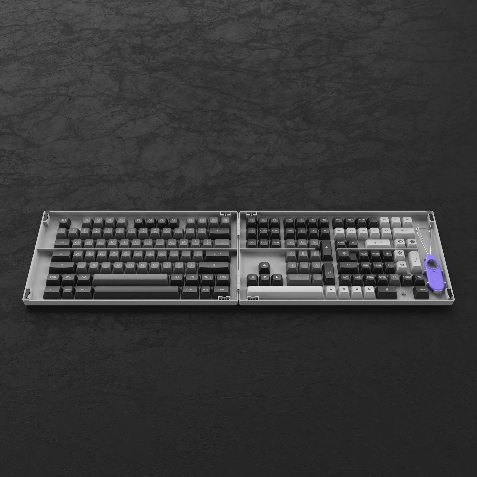 Mechanical keyboard PBT keycap muilty Layout ASA profile Akko doubleshot Keycaps