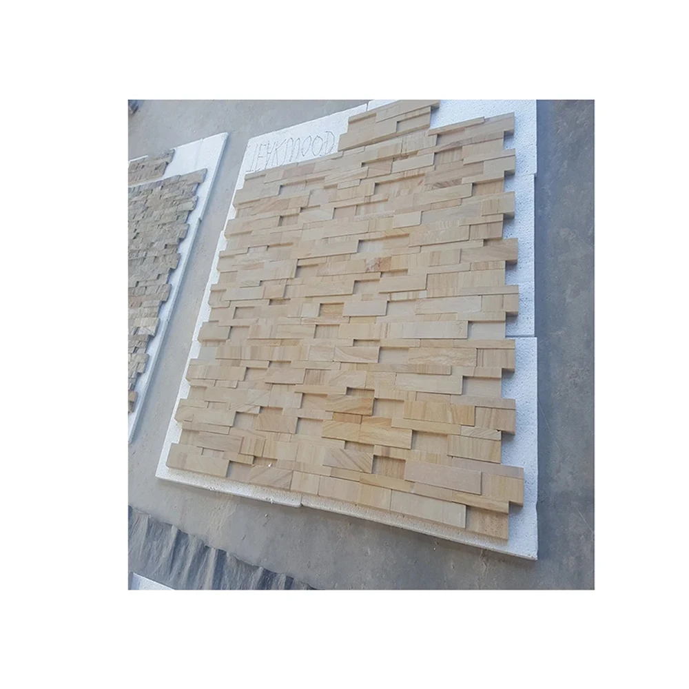 Modern Designed Teakwood Ledger Panel Tiles For Beautiful Wall Decorating Buy 3d Wall Panel At Wholesale Price