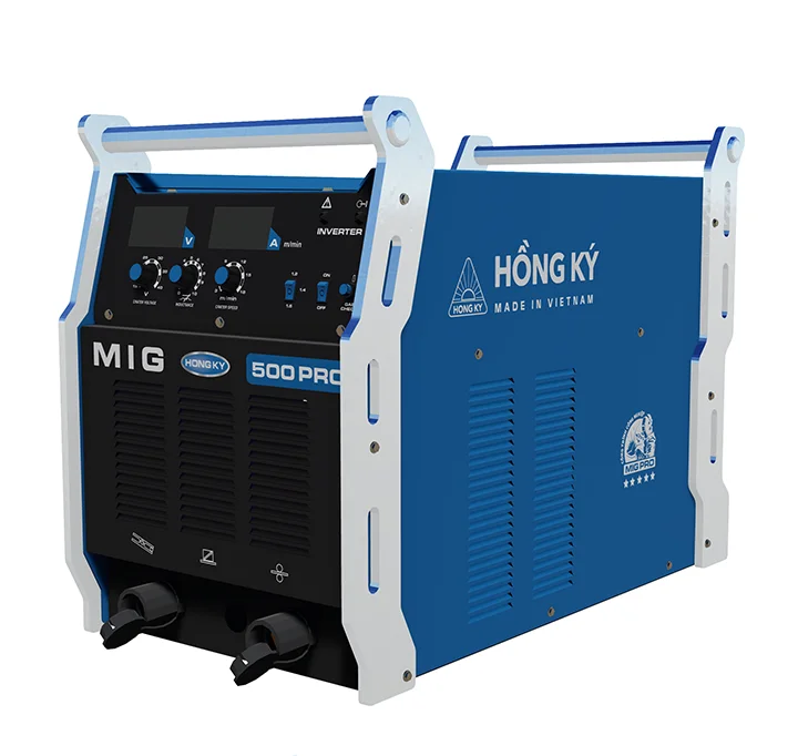 Промышленный сверхмощный инверторный Сварочный аппарат HK MIG500A PRO 380 В 30 бесгазовый заводской прямо из Вьетнама