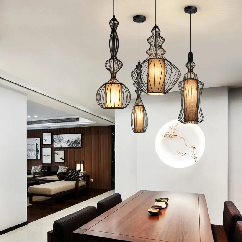Modern American Vintage Home Lighting Pendant Lamp Suspension Luminaire Dining Room Bedroom Ceiling Install Bulb Light Source