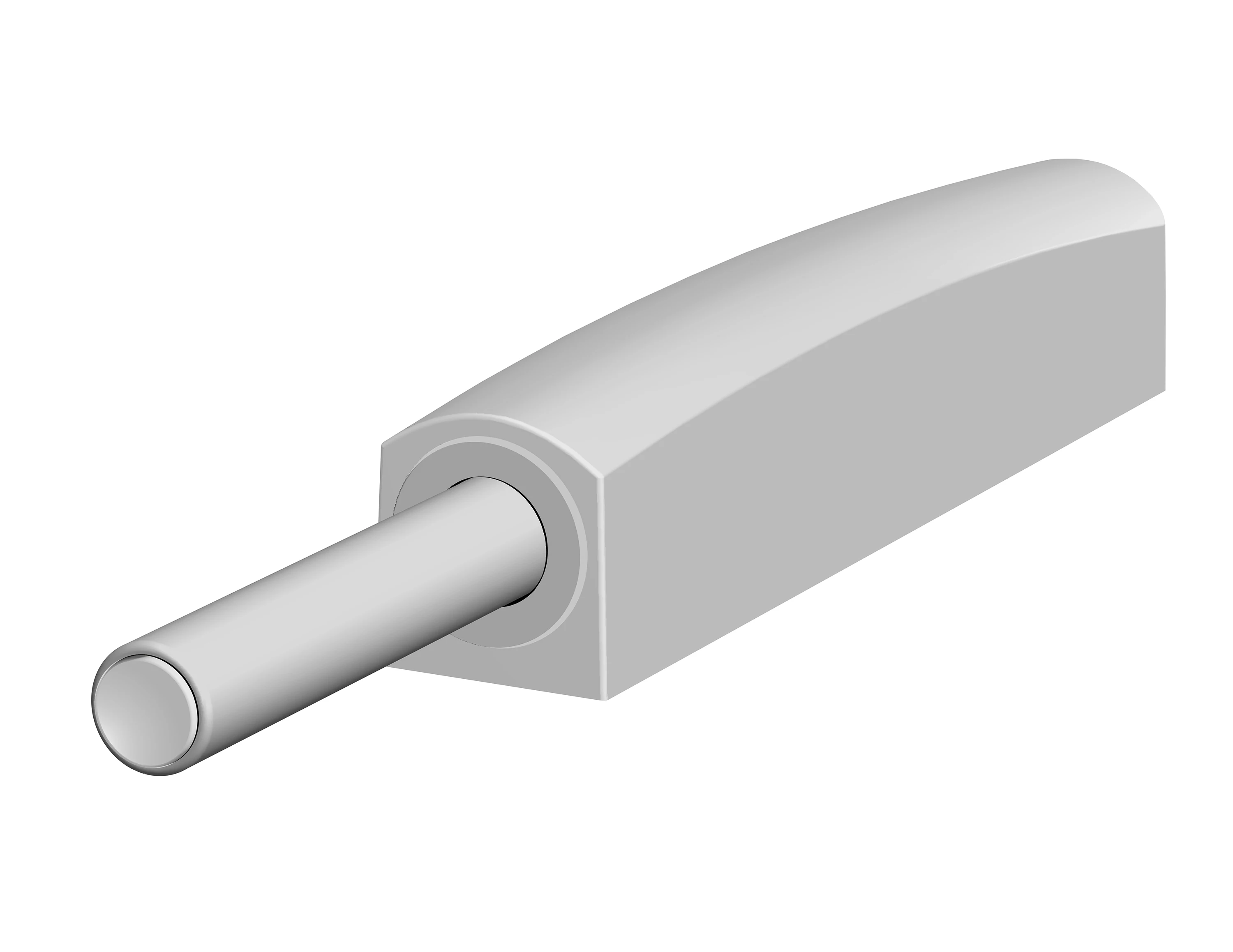 MACO M-Push Mm 37 Magnetic Tubular Latch Modern Simple Cabinet Open Touch Push Button Latch With Buffer Rebounder