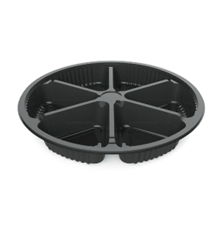 Премиальное качество лидер продаж 6 отделений 1860 мл контейнер для еды домашних животных вечеринок и общественного питания