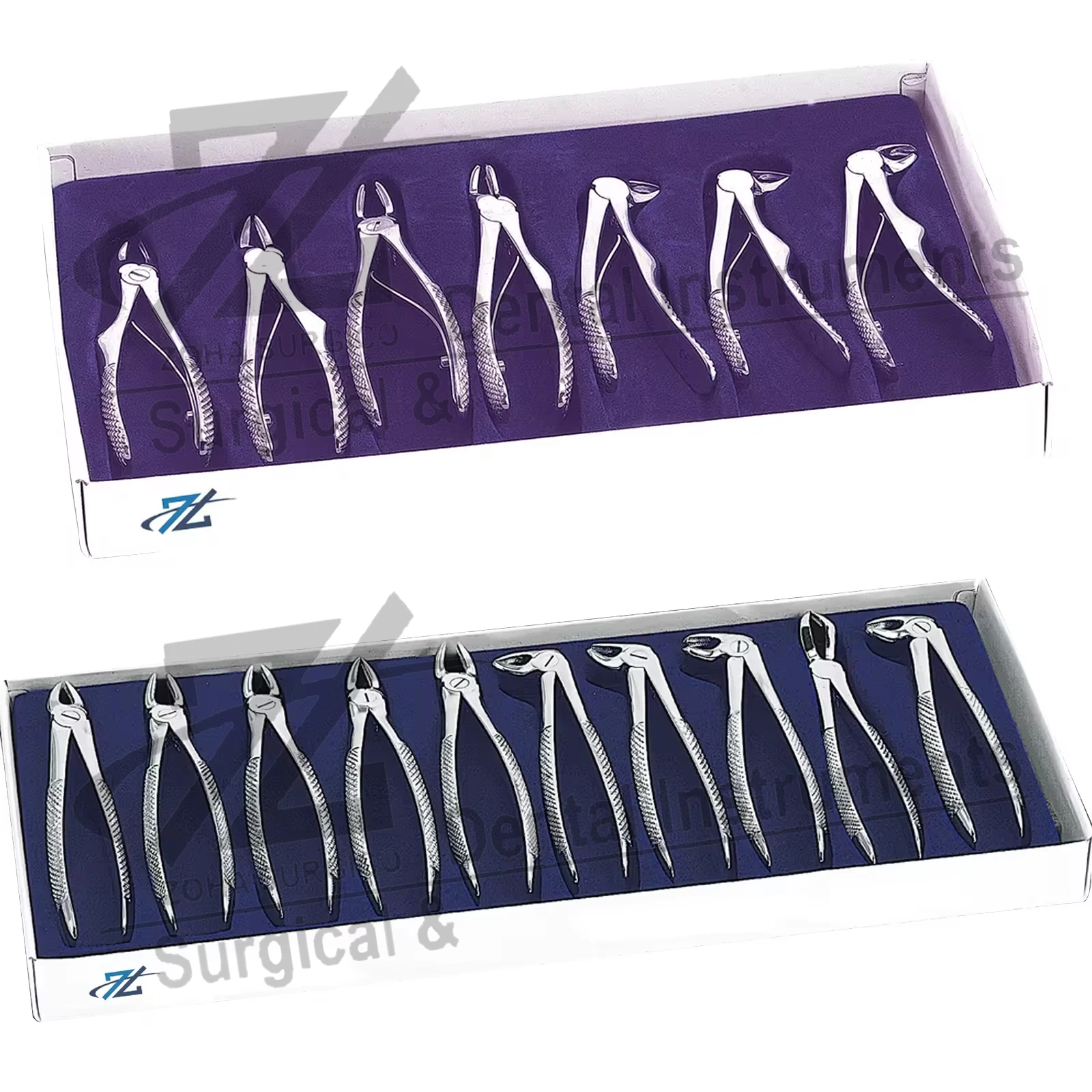 Tooth Extracting Forceps Set of 10 Pieces German Quality Starnderd Dental Instruments Surgical Surgery Instruments Manufacturer