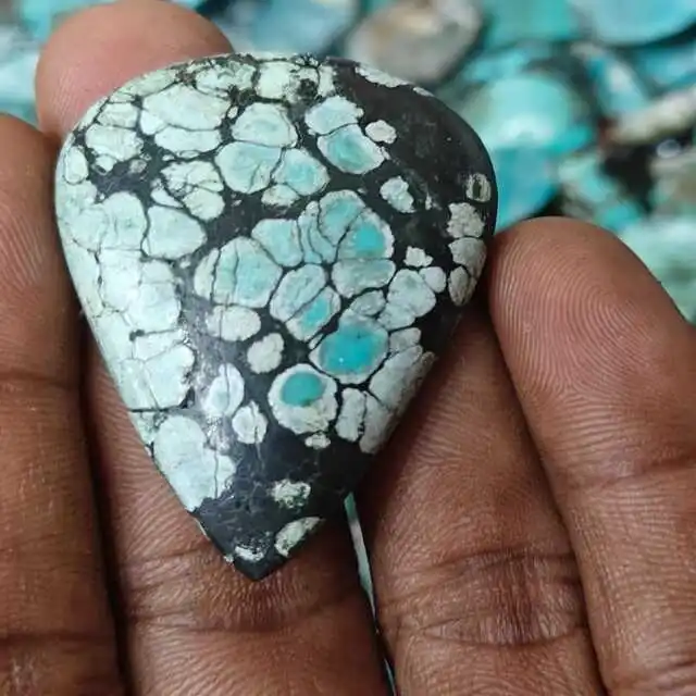 2024 Natural Tibet Turquoise Lot Handmade handmade Jewelry Making Pendent Wholesale Jaipur Bulk price Best Quality Gemstone