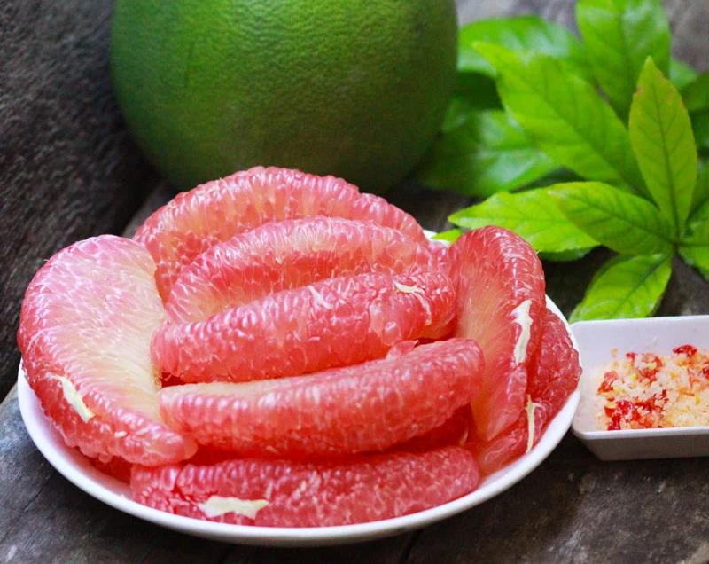 Flash sale Fresh Citrus Fruit Green skin pomelo grapefruit With pink flesh Brix 10 - 13% From Vietnam cheap