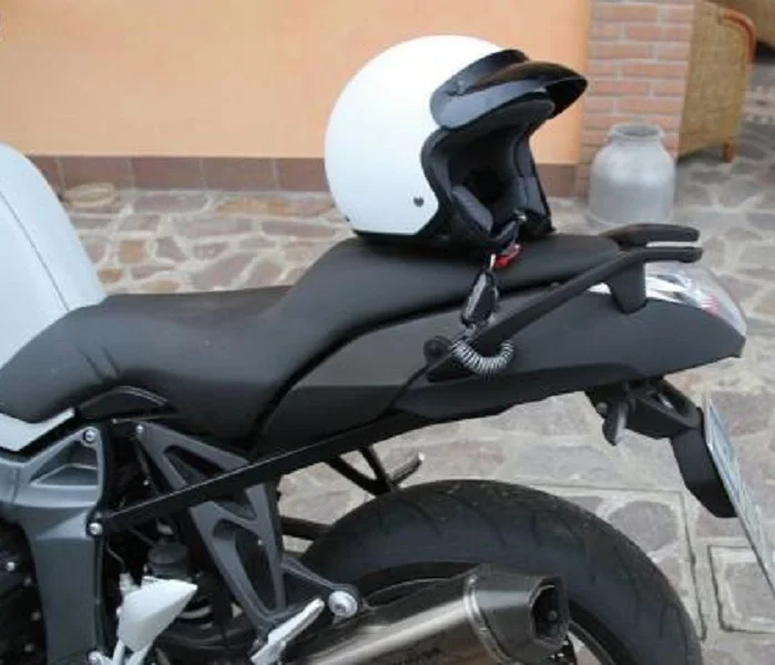 3 Digit Combination Anti-theft Motorcycle Bicycle Lock 2.5mm*180cm -Black