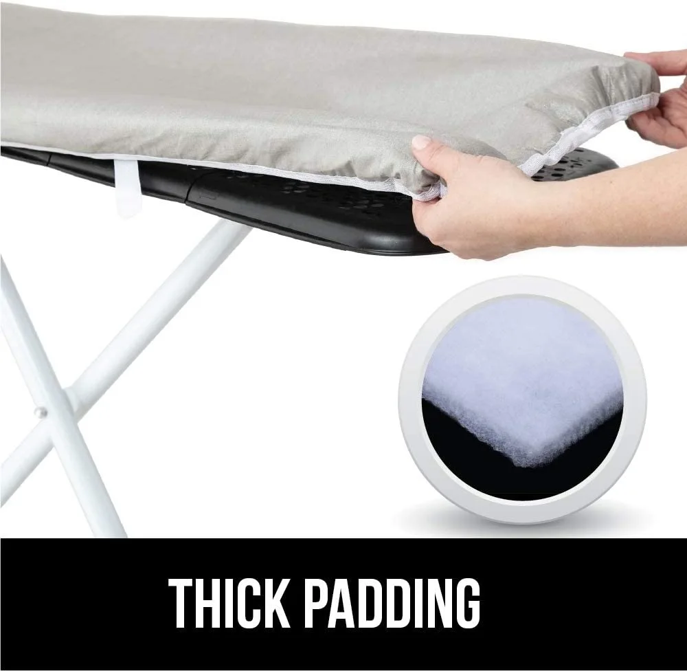 High Quality funny ironing board covers and pad 15x 54 Thick Padding 4 Layers ironing board fire resistant cover