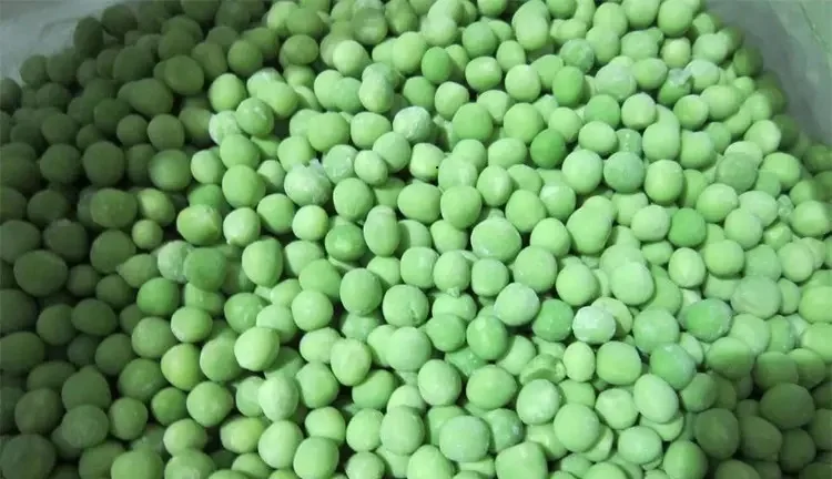 Supplier Export Factory Price IQF Vegetables IQF Frozen Green Chick eas Green Dry Peas IQF Whole Green Peas