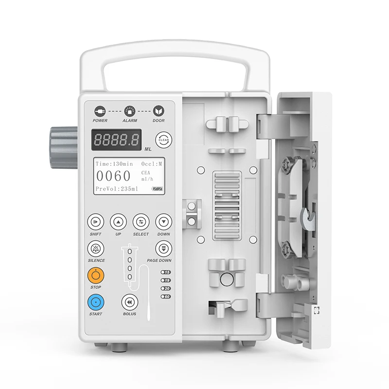 MN-IP001Hospital Clinic Automat ic IV Pump Portable Medical Human Single Channel  Infusion Pump