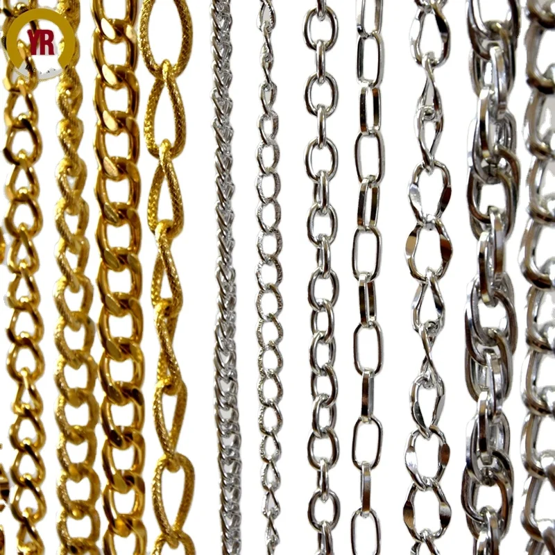 wholesale decorative metal aluminum chains for restaurant ceiling bag clothes space divider