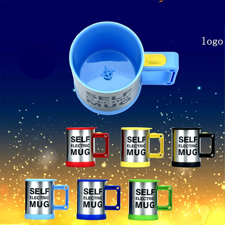 Top Rated Wholesale Supplies Reusable Stirring Milk Coffee Automatic Self Mixing Mug