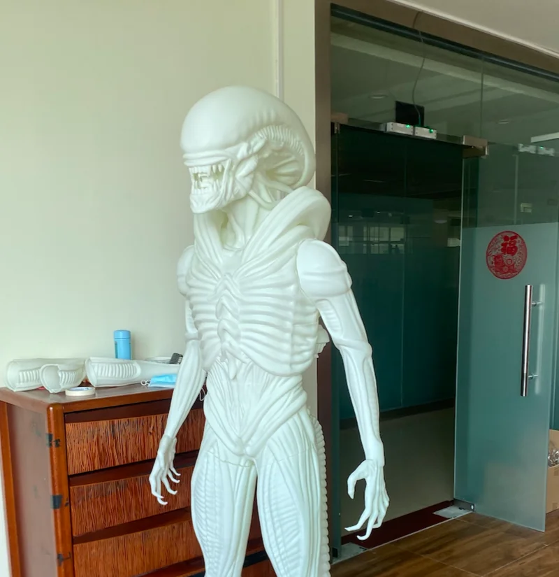 Крупномасштабная услуга 3D-печати-3D-печатные детали SLA-Профи фильмов в инопланетянах