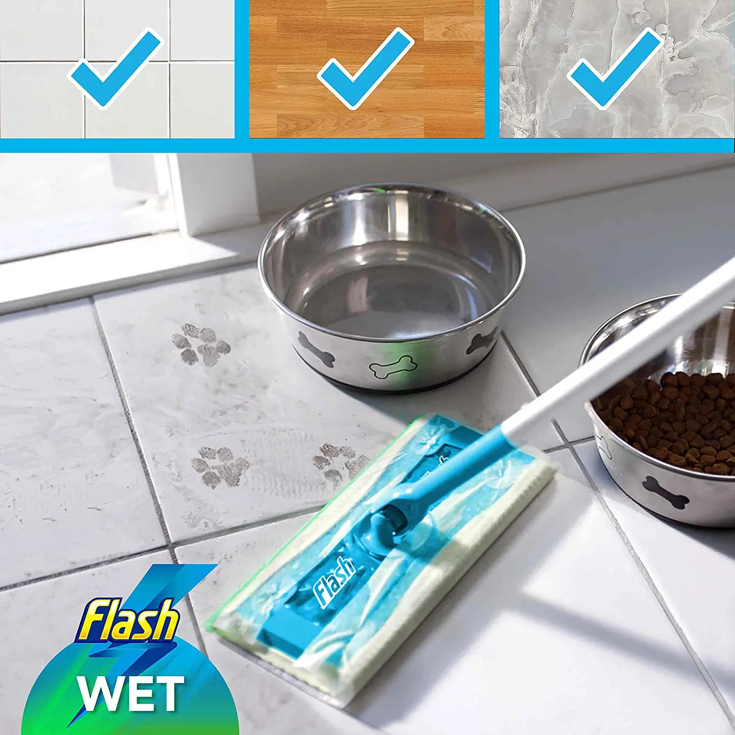 Home Cleaning Speed Mop Absorbing Pad Hygiene Mop Refill Cloths Pad Remove Dirt and Dust on Hard Surface