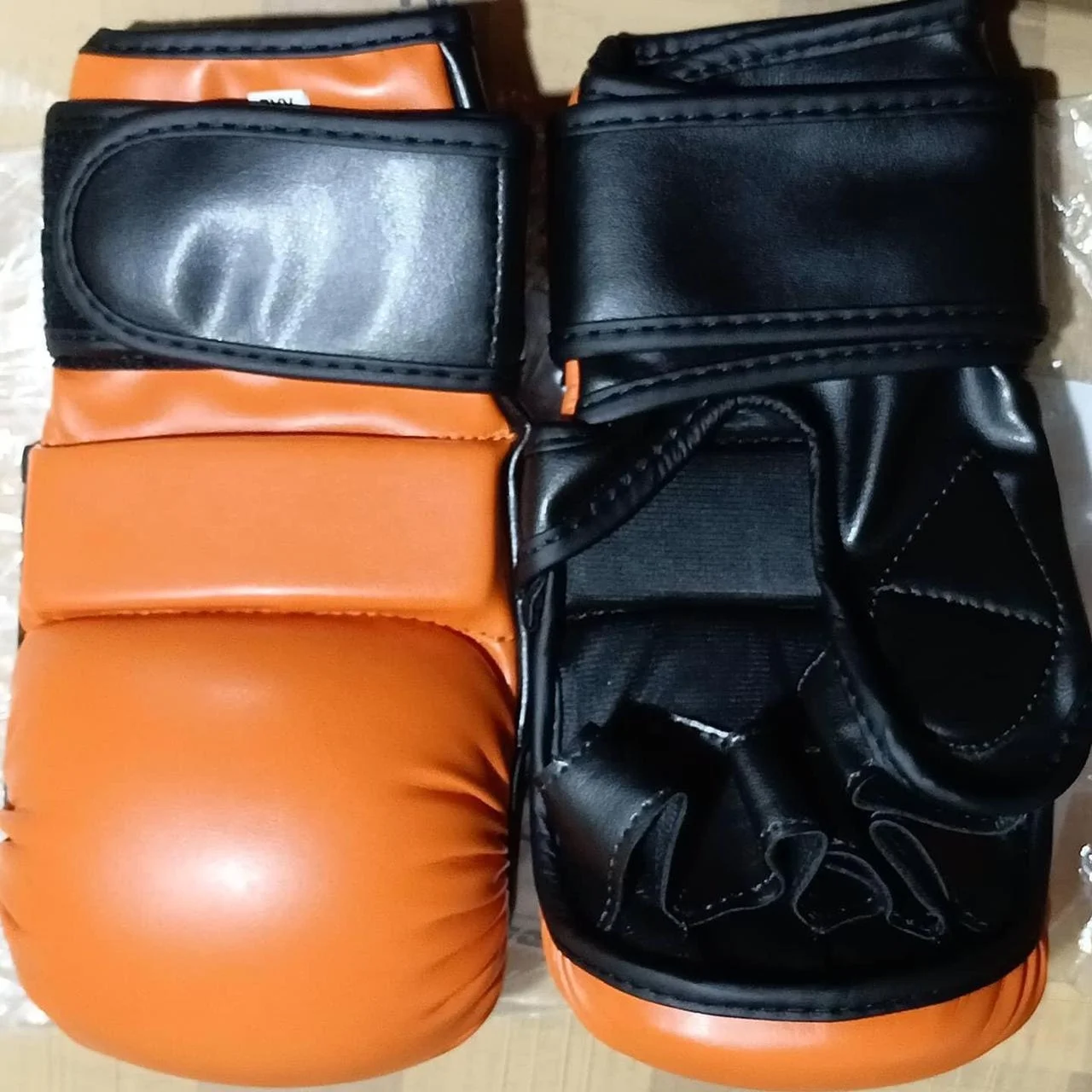 Premium Leather Boxing Gloves for MMA Training and Competition