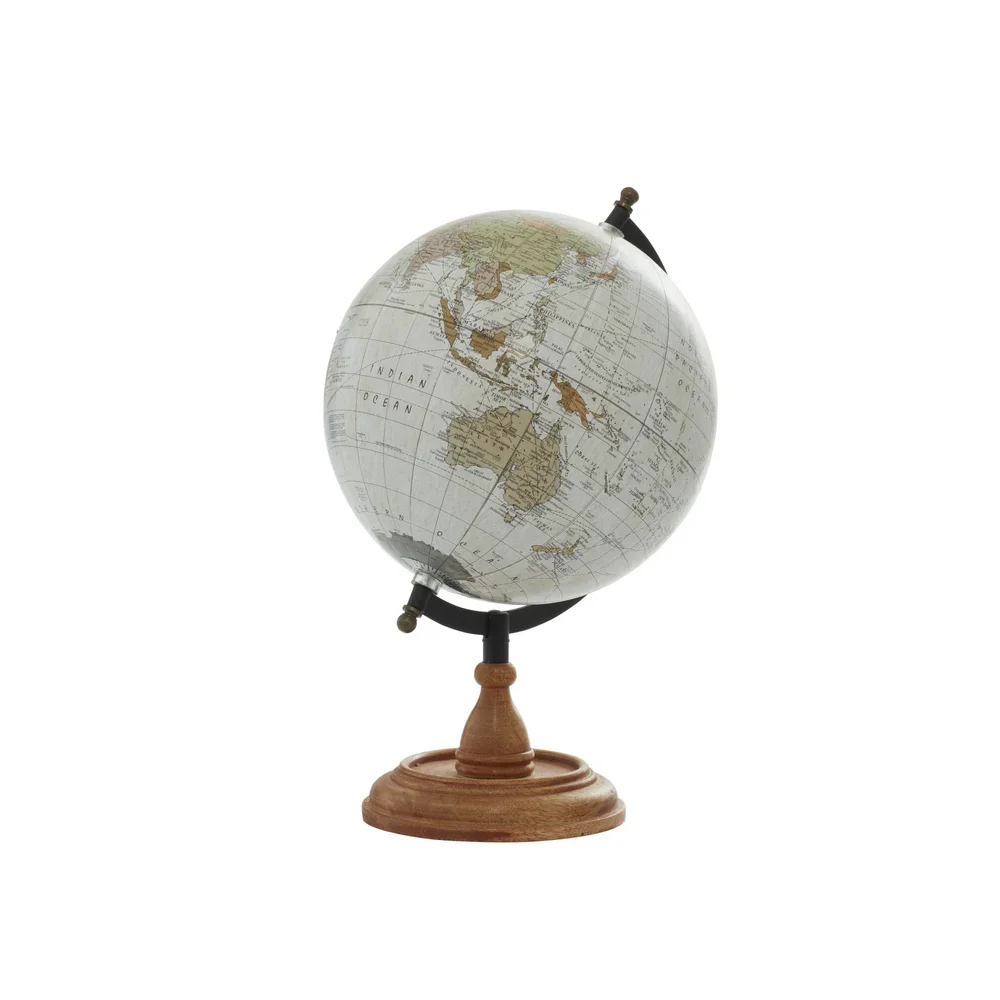 Standard quality world map globe decor desk earth globe political world globe with metal meridian and base at lowest price