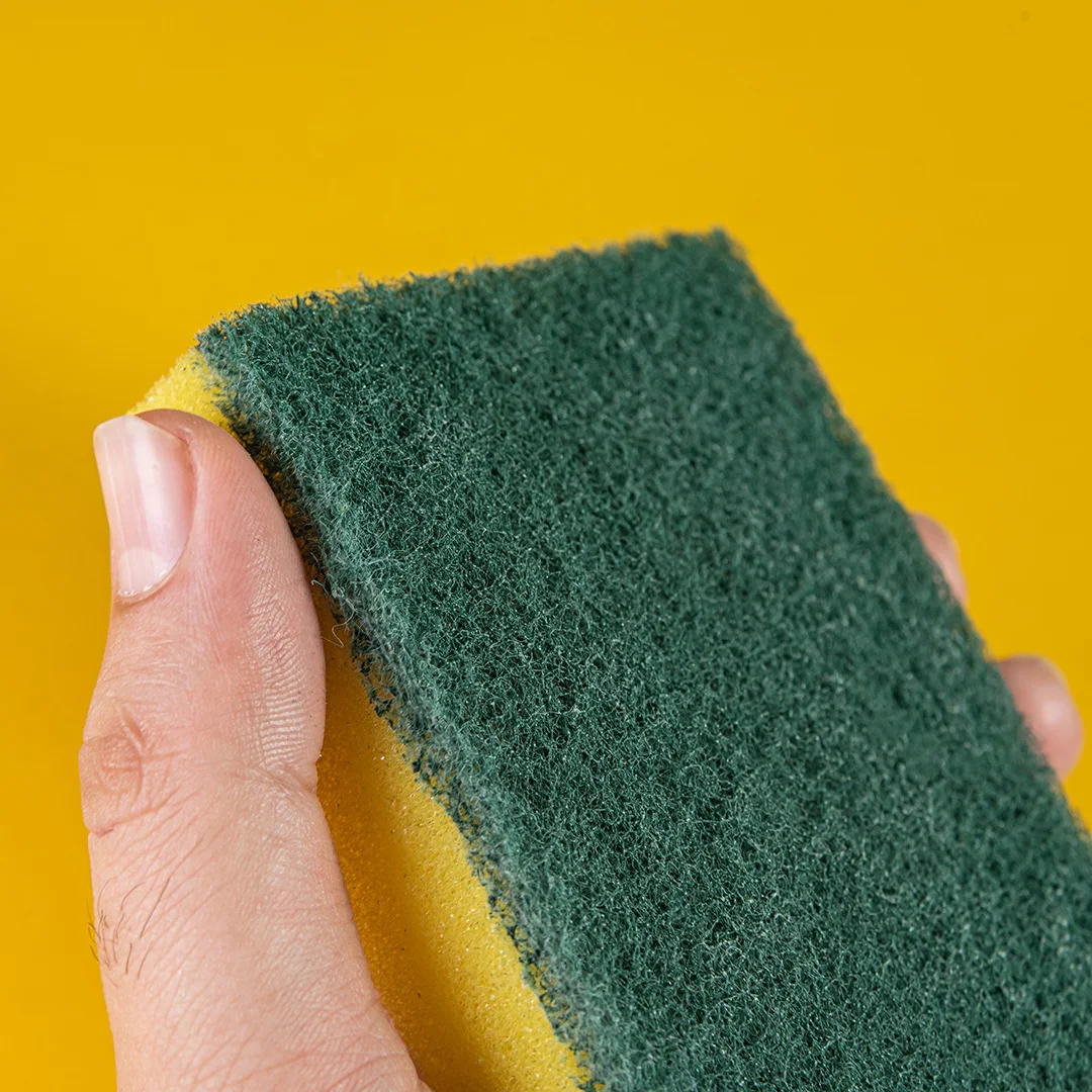 Top Sponge Dish Scrubber Super Absorbent Dish Scrubber Tough Grease Removal Perfect for Daily Kitchen Use and Bulk Purchase