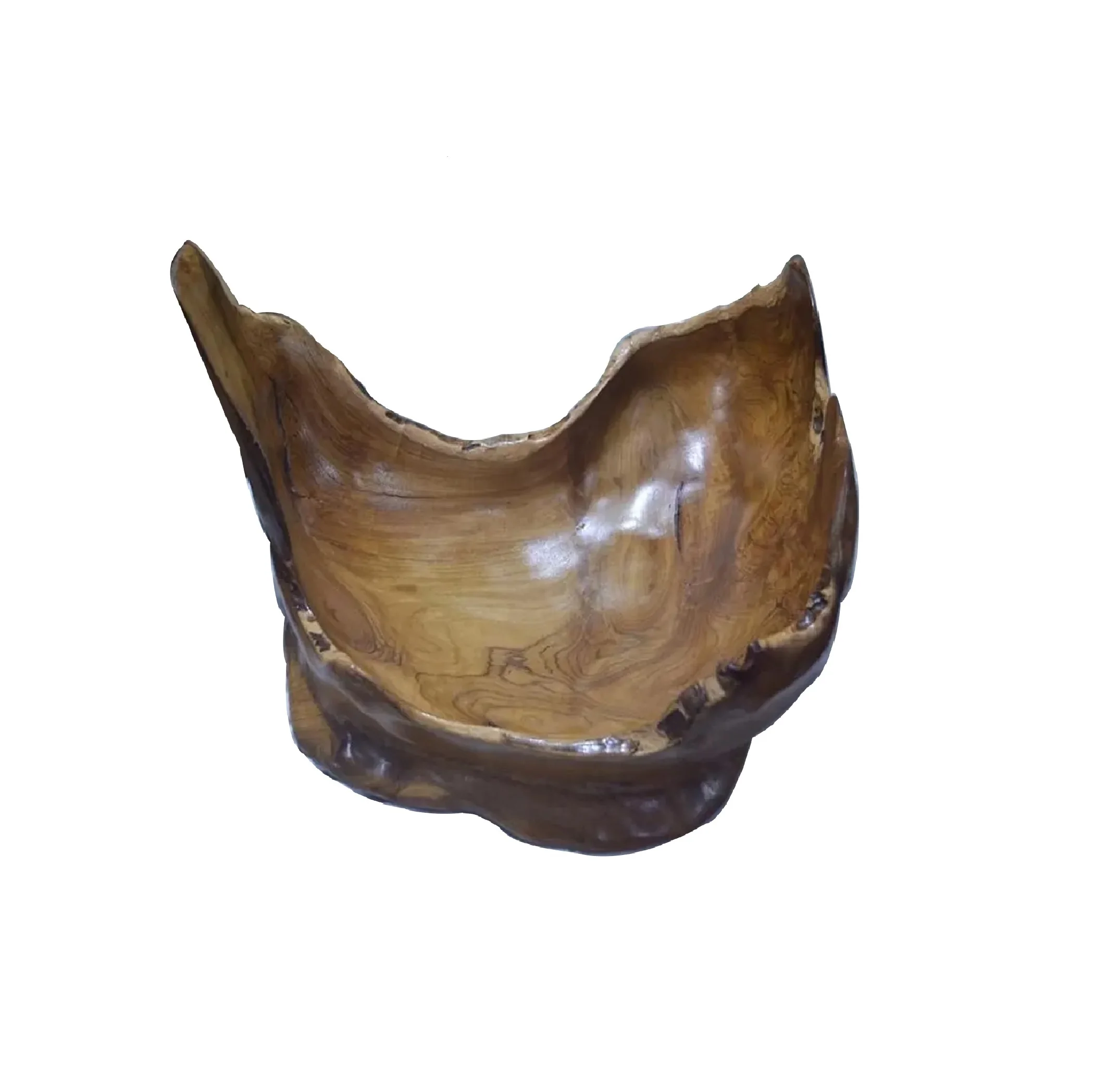 Low Price Natural Wood Crafts Wooden Bowl From Indonesia Finest Wood For Furniture And Decoration in House Office Or Hotel