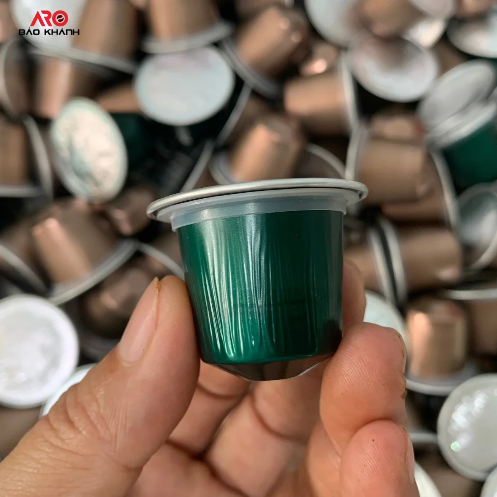 Вьетнамская капсула для кофе Nespresso хороший поставщик 100% Арабика среднее темное обжарение OEM 5 7 г/чашка оптовая цена на завод