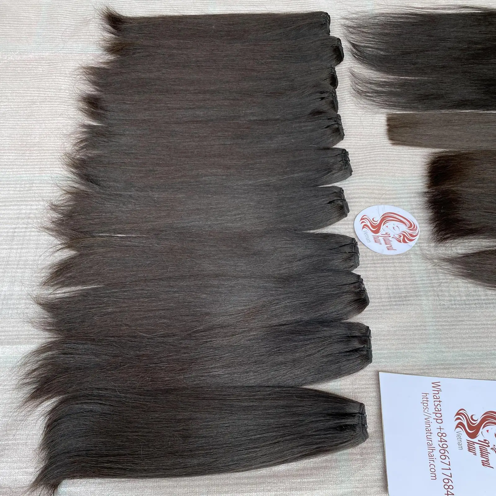 Provide Sample Cheap 8-32 inch 100% Double Drawn Vietnamese Human Hair Extension Bundle Supplier Vietnamese Human Hair Wholesale