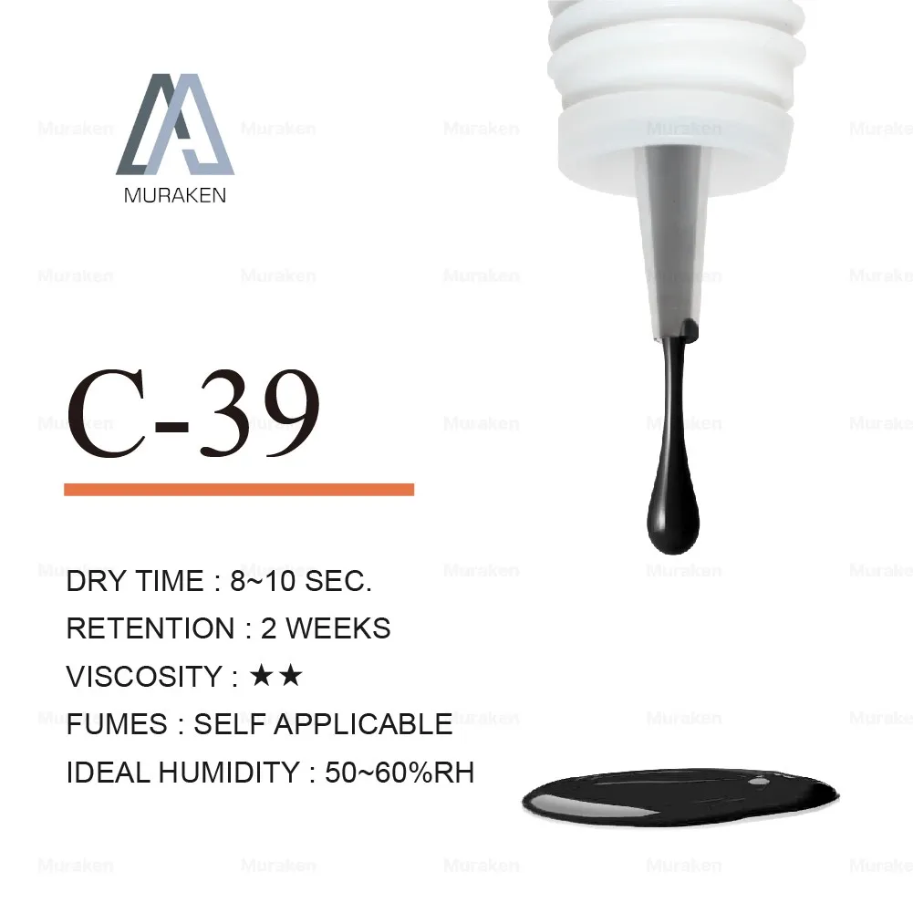 Professional Eyelash Extension Glue Fast-Drying Quick Setting Private Label Available in 5ml and 10ml Bottles