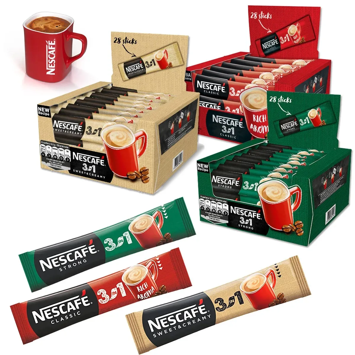 NESCAFE 3 в 1 оптовая продажа классический кремовый крепкий кофейный набор экологически чистый хрустальный стеклянный 200 мл/300 мл/1 л кремовая кофейная посуда