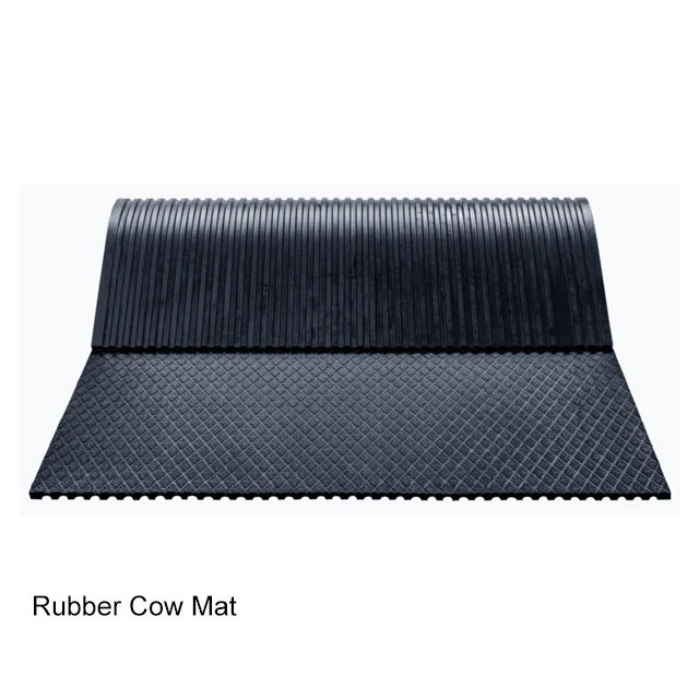 Comfort Hygienic Non-slip Durable Anti-fatigue Waterproof Rubber mat BPA Free for Horse Cow Easy to Clean RUBBER COW MAT