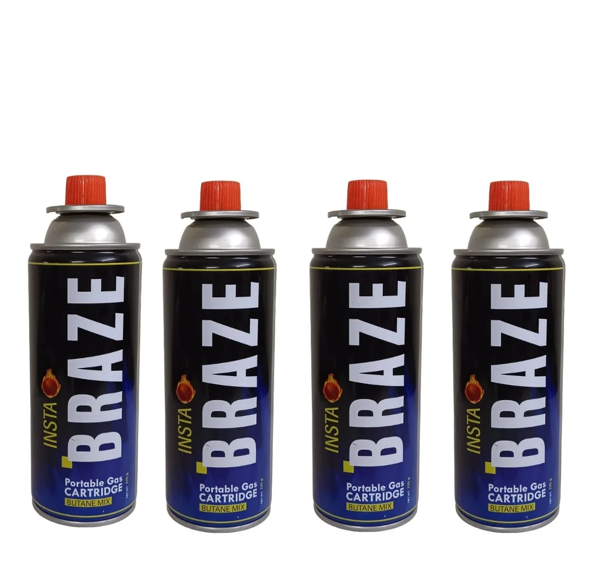 High Pressure 99% Pure Butane Gas Cartridges Aluminium Wholesaler Industrial Gas Use