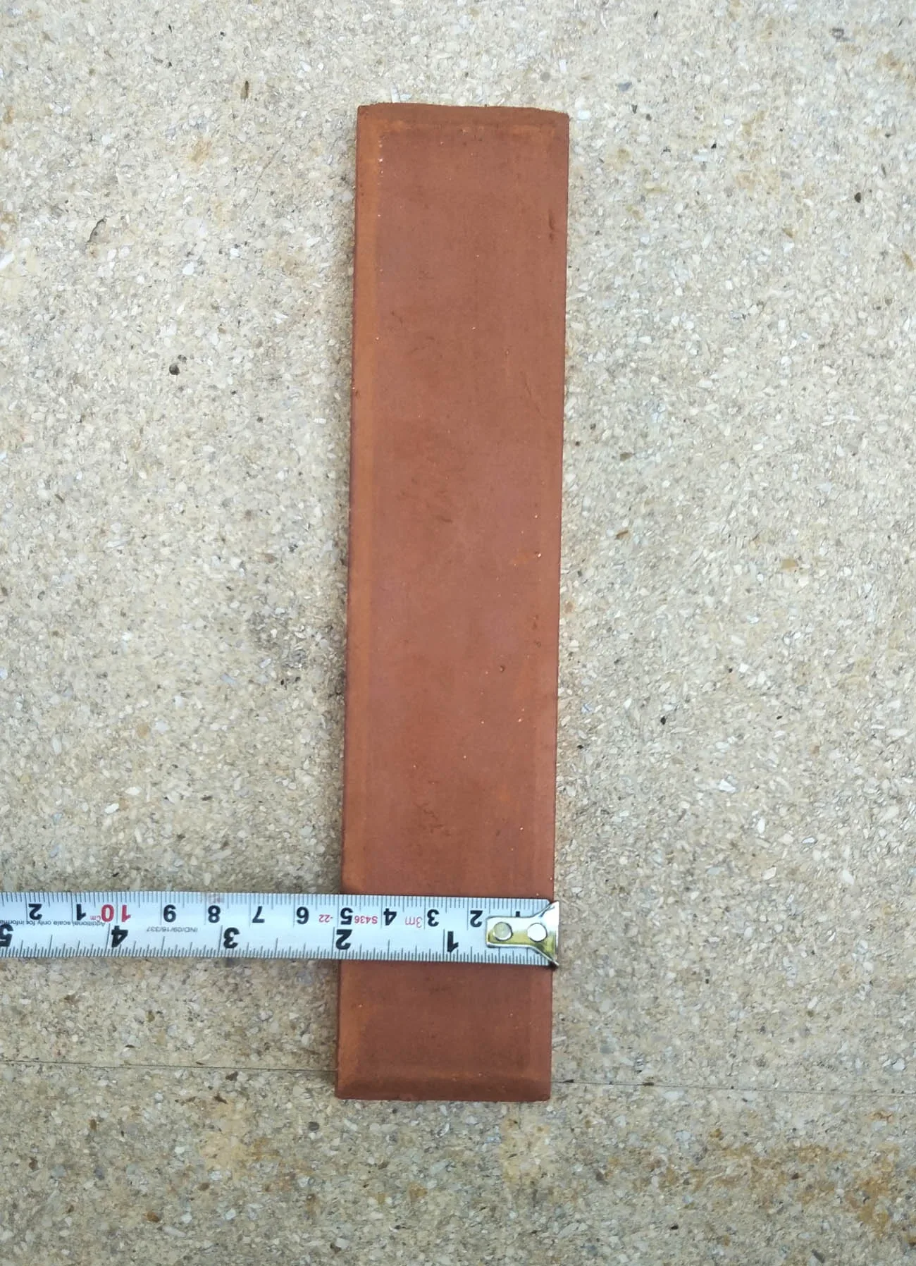 9X2 inch Red clay terracotta wall cladding and clay floor tiles for garden indoor outdoor floor and wall brick covering cladding