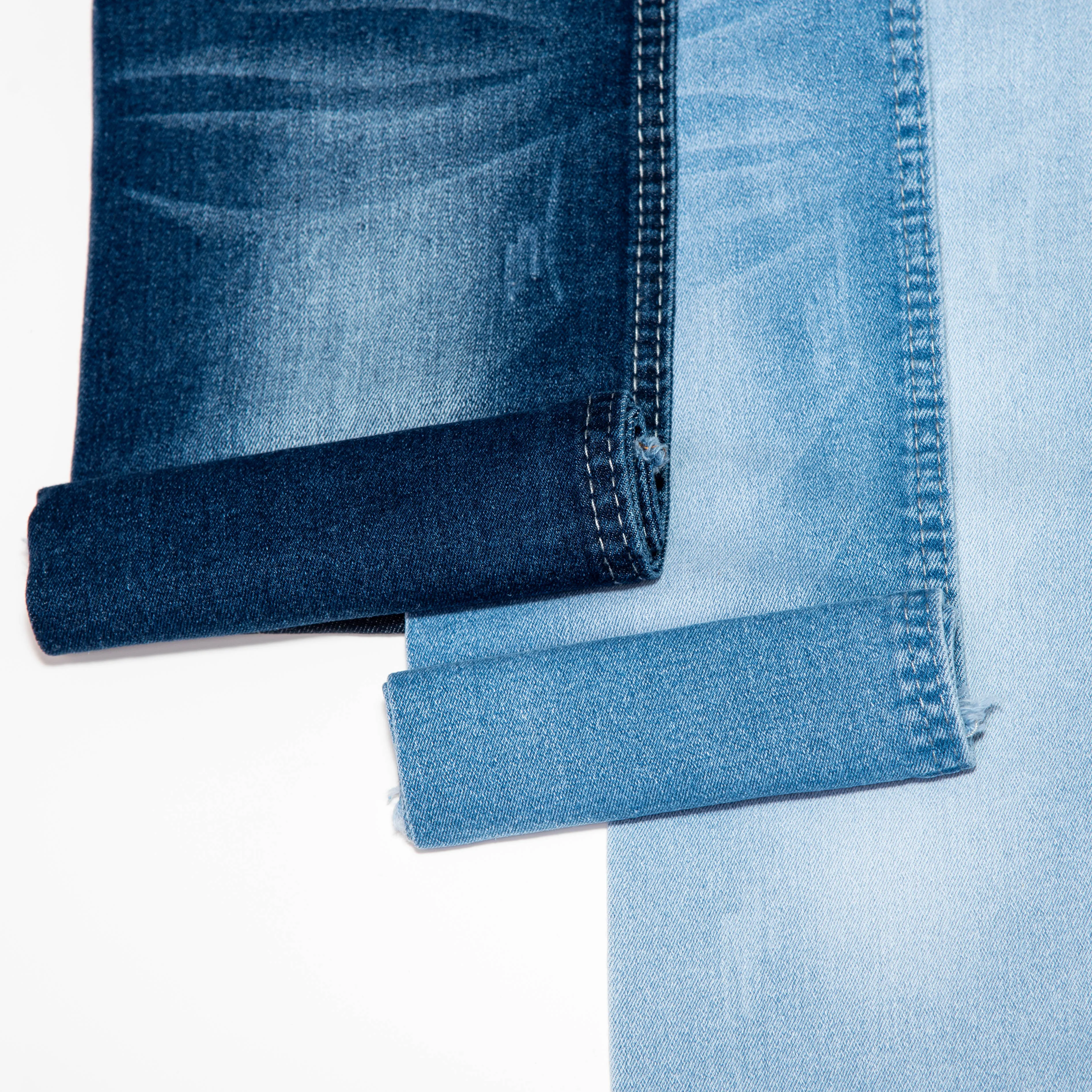 Highly Durable Shrink-Resistant Stretch Denim Fabric Plain Dyed Type Custom Orders Available Lightweight Made In Vietnam