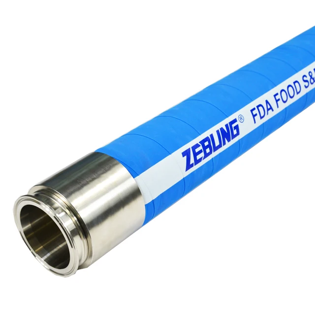 Food grade hose high quality EPDM potable water milk juice beer beverage transfer rubber hose pipe