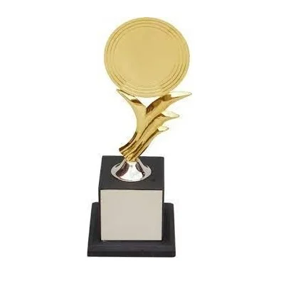 Good design best Sport Award Trophy Cups Golden finished Metal Star Trophy cricket trophy award in wholesale