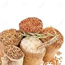 Pure red quinoa seeds, 100% natural organic from peru