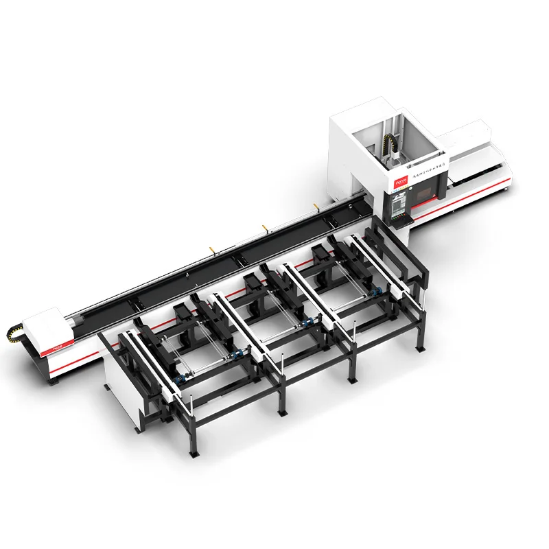 3000W 4000W 6000W 8000W Auto Feeding Tube Metal Laser Cutting Machine For Carbon Steel Tube Price