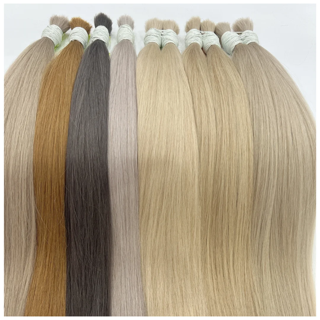 Vietnamese 100% Human Hair Top Quality Cuticle Hair Extensions  Best Quality Vietnamese Raw Hair Luxurious Color
