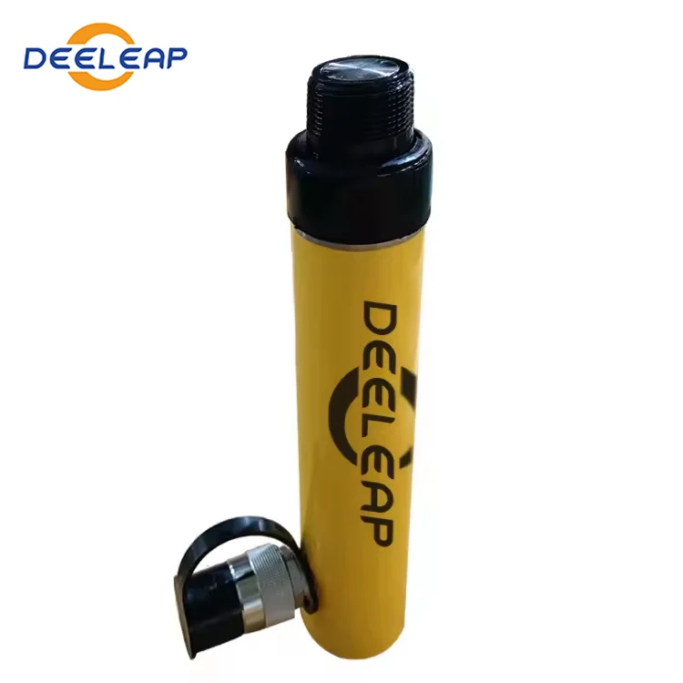 10 Ton Capacity Single Acting Hydraulic Cylinder with Threaded Bottom DY-RC-1010TB from China Supplier