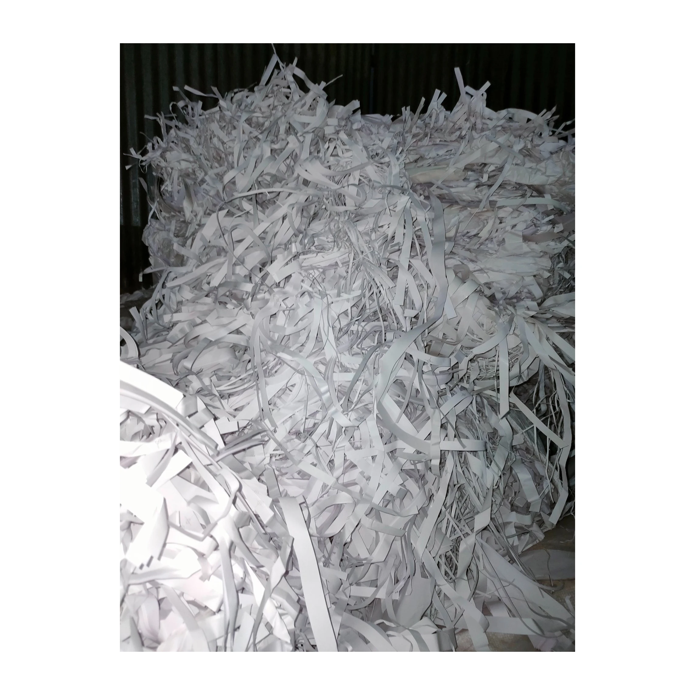 Waste White Paper Cuttings Scrap, High-Quality, Wholesale