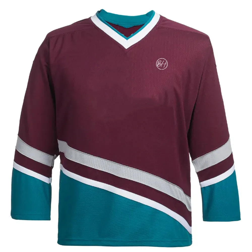 Breathable Wholesale Ice Hockey Jersey High Quality Custom Free Design Team Ice Hockey Jersey Ice Hockey Jersey For Adult