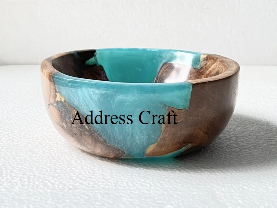 Affordable Price Bowl Decorative Wood Resin Fruit Bowl Creative Resin Bowl Tableware Table Decoration Platters Dinnerware Set