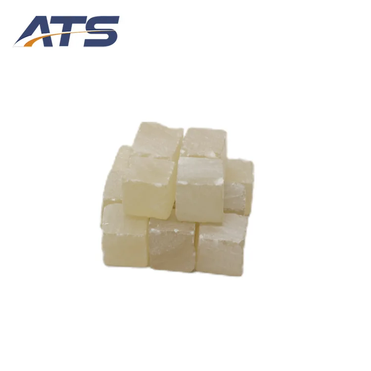 high purity zinc sulifide ZnS crystal  square cutting pieces evaporation material