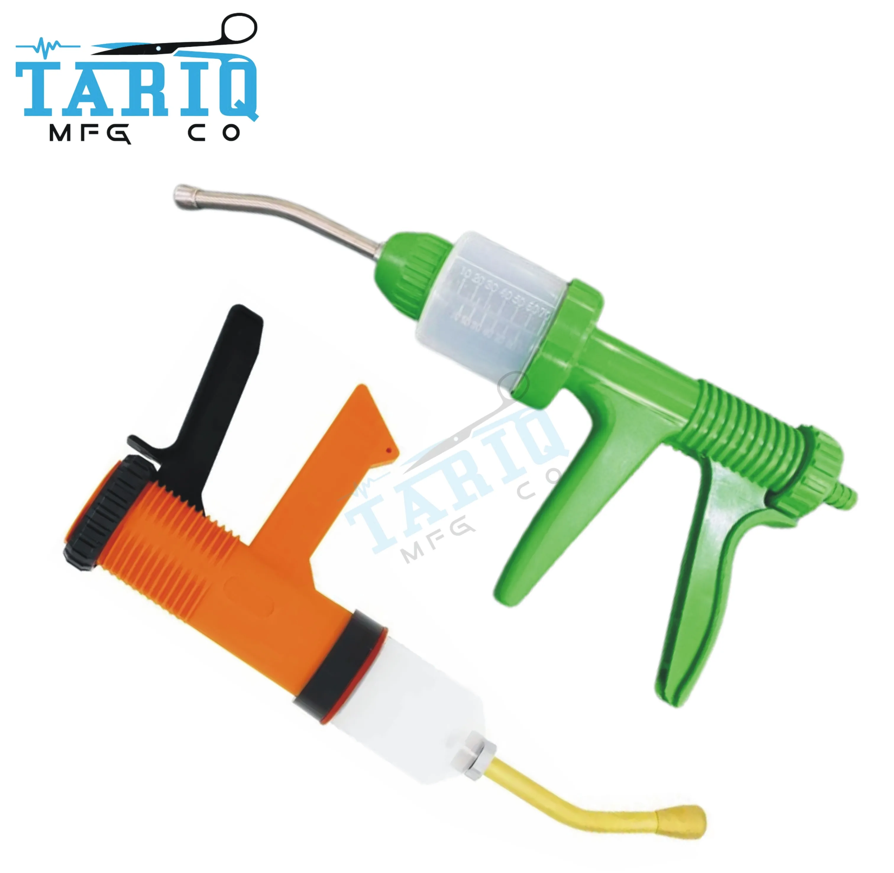 New Arrival best Quality Plastic Grip Automatic Animals Cattle Drenching Gun Veterinary Instruments