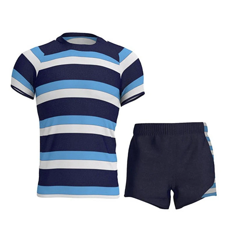 OEM Sports Team Wear Rugby Uniforms Low Price Full Printed Rugby Uniform Set Use For Men
