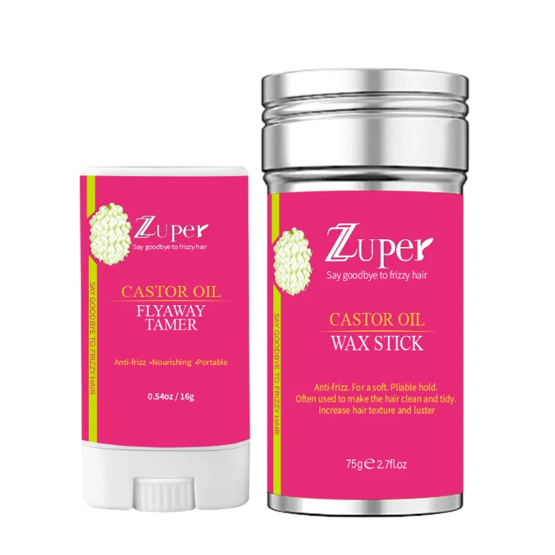 Strong Hold Hair taming Wax Stick For Hair Styling Wig Knots Healer Gel Stick Thin Baby Hair Perfect Line