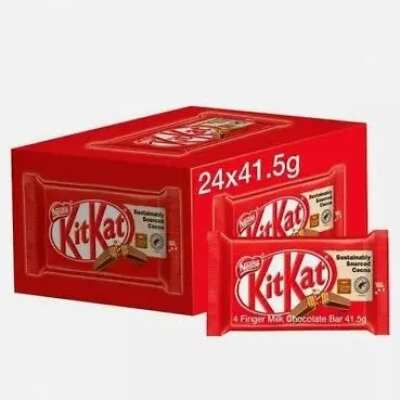 Milk Chocolate Nestle Kitkat Chocolate Bars At Wholesale Price Ready for Delivery
