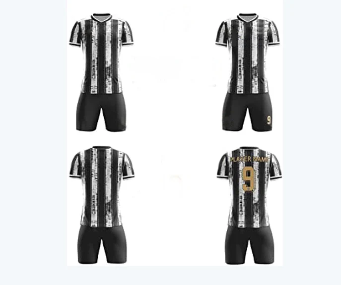 Custom OEM Logo Men Team Sublimation Sports Soccer Wear T Shirts Uniform Football Jersey