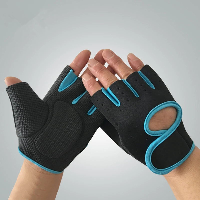 New Arrival Custom Adjustable Fitness Gloves Men Women Training Fitness Gloves with customize packing.