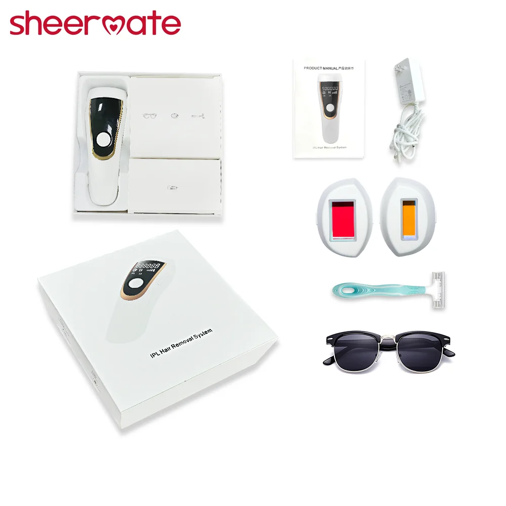 Best home use Permanent Hair Removal Device Ipl face Hair Remover machine Skin Rejuvenation Permanent Laser IPL Hair Removal