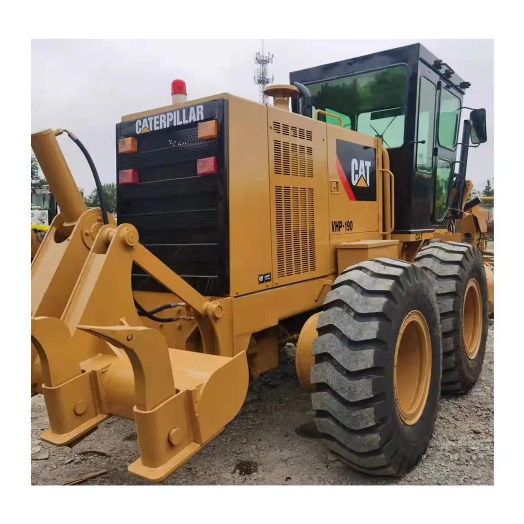 Original CAT140H motor grader used motor grader land leveller with good performance in good condition for sale in China