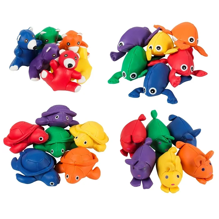 Stylish Animal Bean Bag Set Comfortable Soft Frogs Beanbag Filled with Special Plastic Pellets available in Different Colors