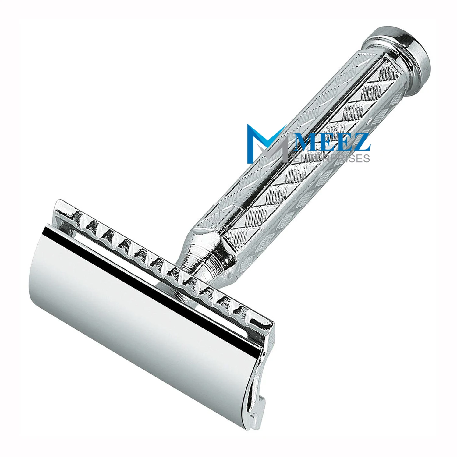 Safety Shaving Razor 3-Piece Double Edge Safety Razor Chrome-Plated Stainless Steel Private Label